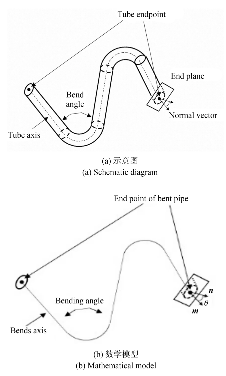 斜口管三维形态描述