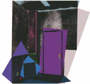 拟合面与原始点云重叠显示