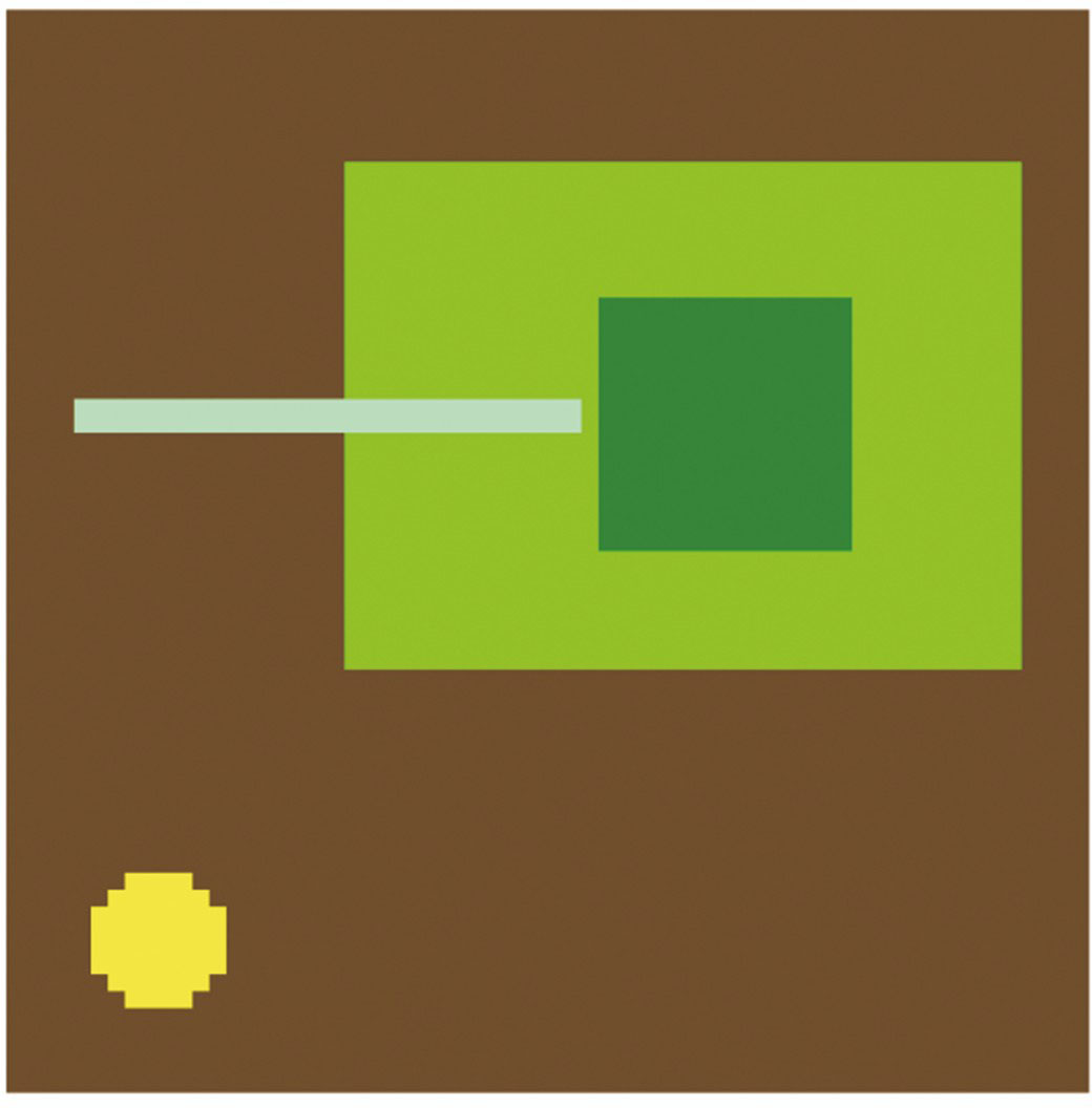 地物模型的遥感图像