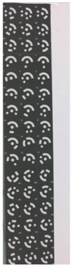 准一维靶标实物