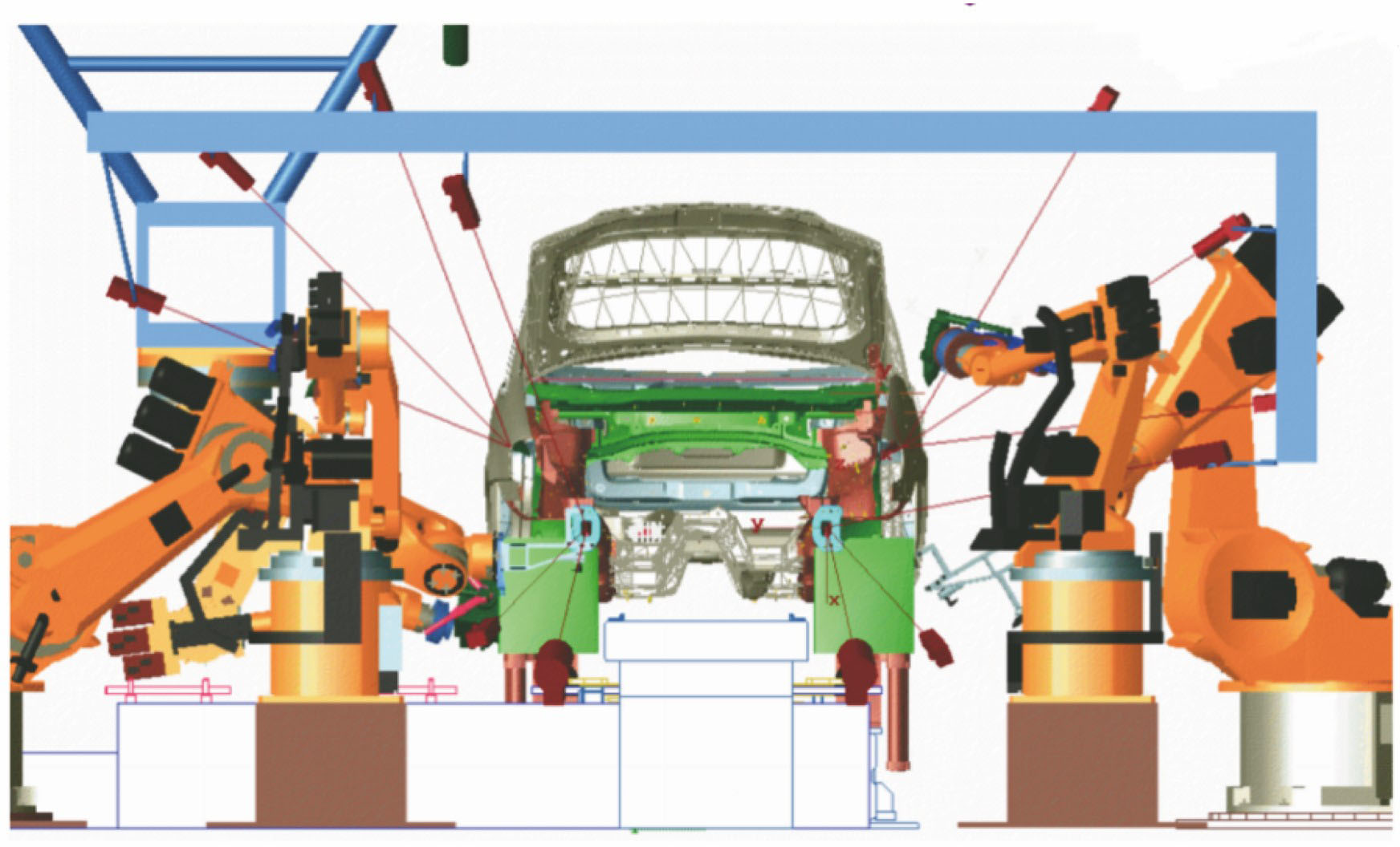 视觉引导机器人制孔