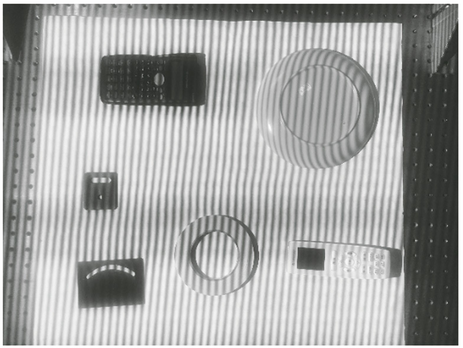 多个被测物照片