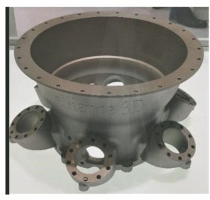 AlSi10Mg铝合金SLM成形样件