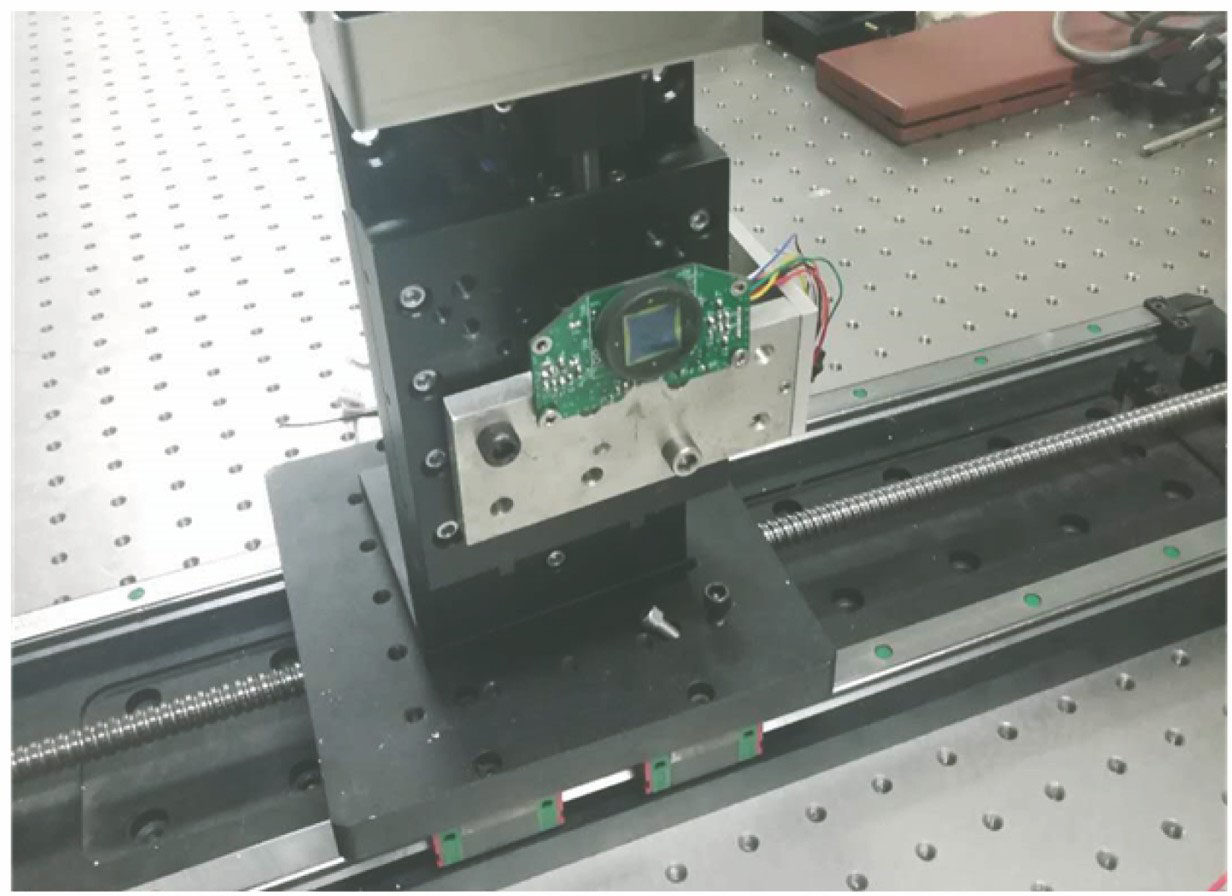 PSD探测器安装示意图
