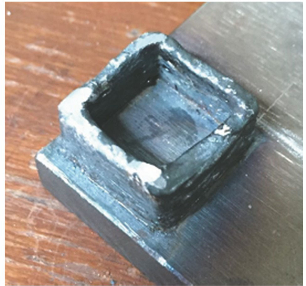 薄壁正方框成形件