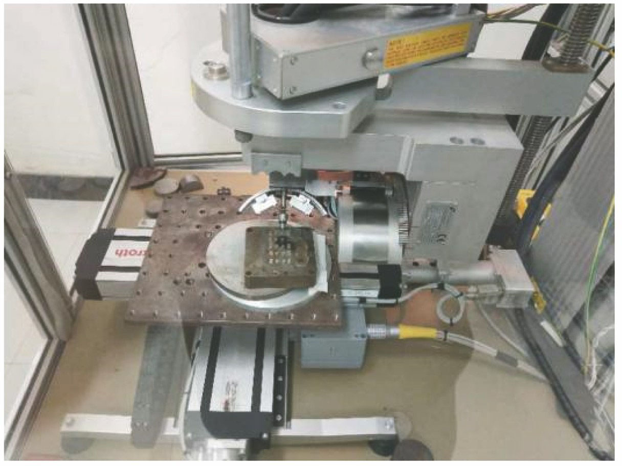 残余应力测试平台