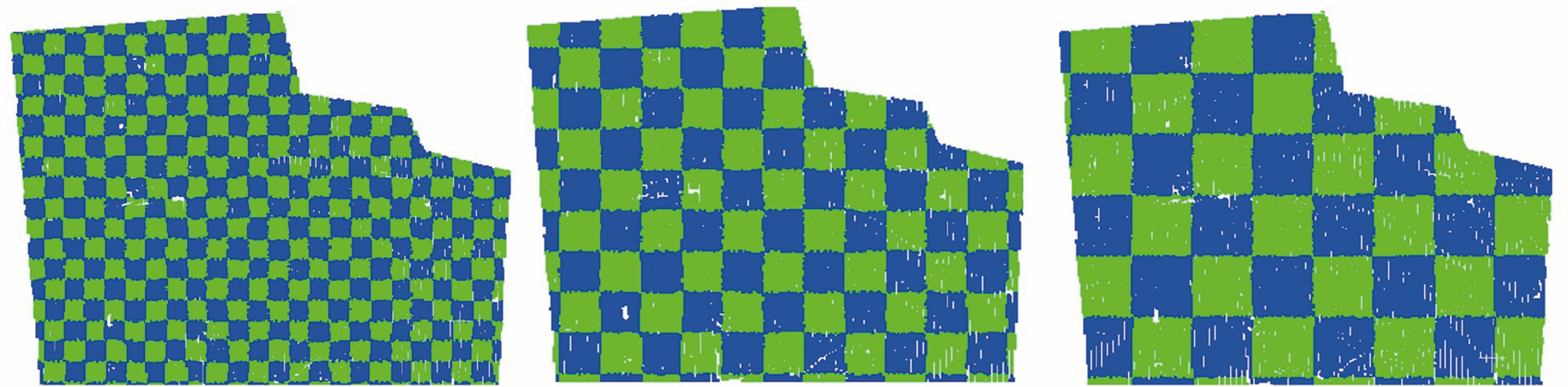 点云数据的多尺度格网化处理