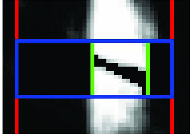 裂缝局部放大图