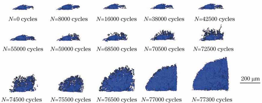 疲劳裂纹的演变过程