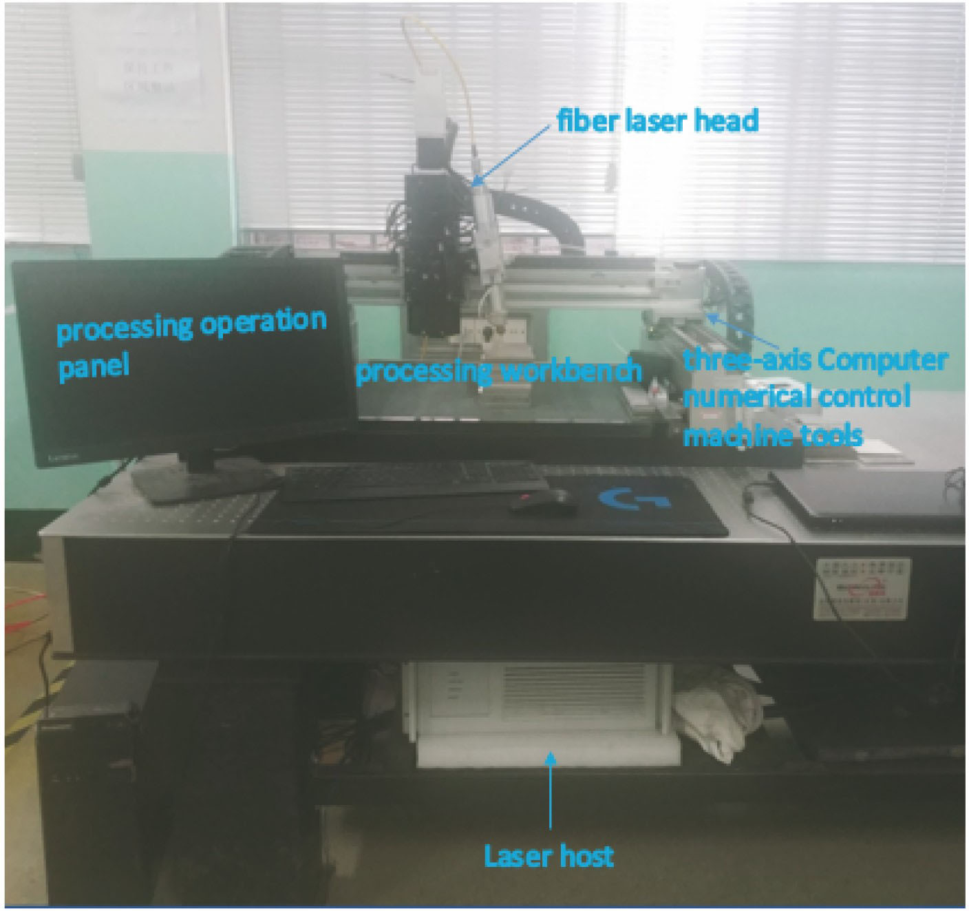 三轴联动数控激光加工操作系统
