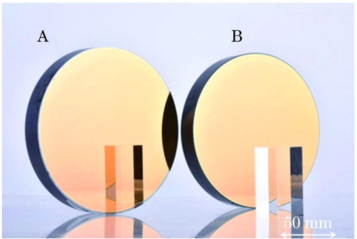 平面反射镜样件实物图