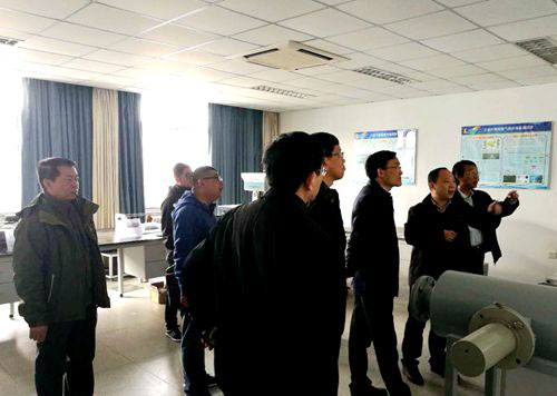 合肥市副市长王民生到安徽光机所调研标准化工