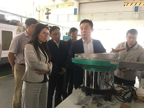 云南省玉溪市党政代表团一行参观先进制造所 