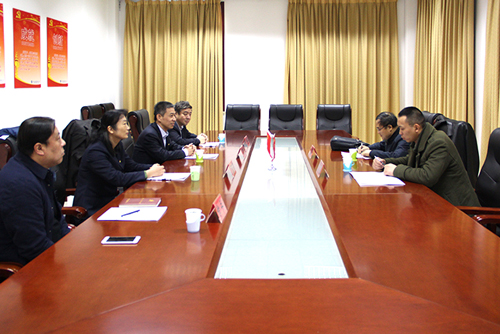 国防邮电工会领导到天津光电集团有限公司参观