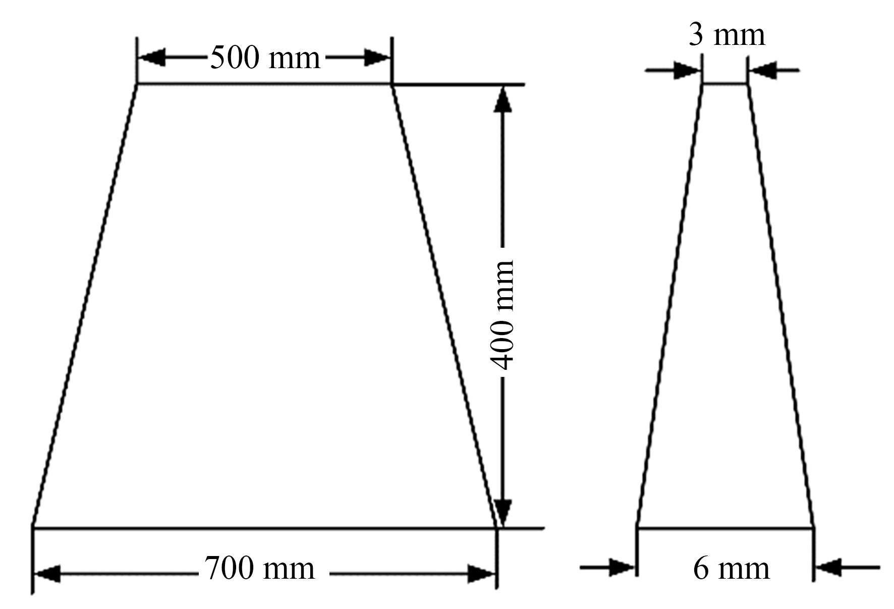 试验模型尺寸图