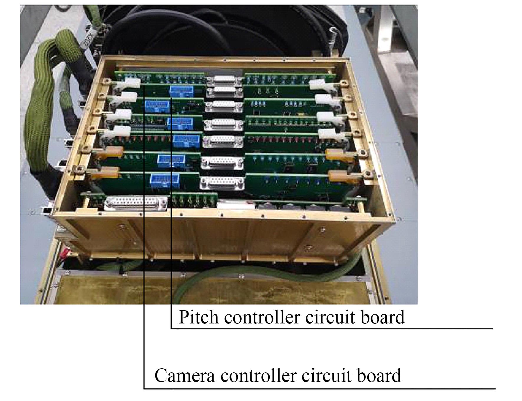 某型面阵航空光电载荷电控箱