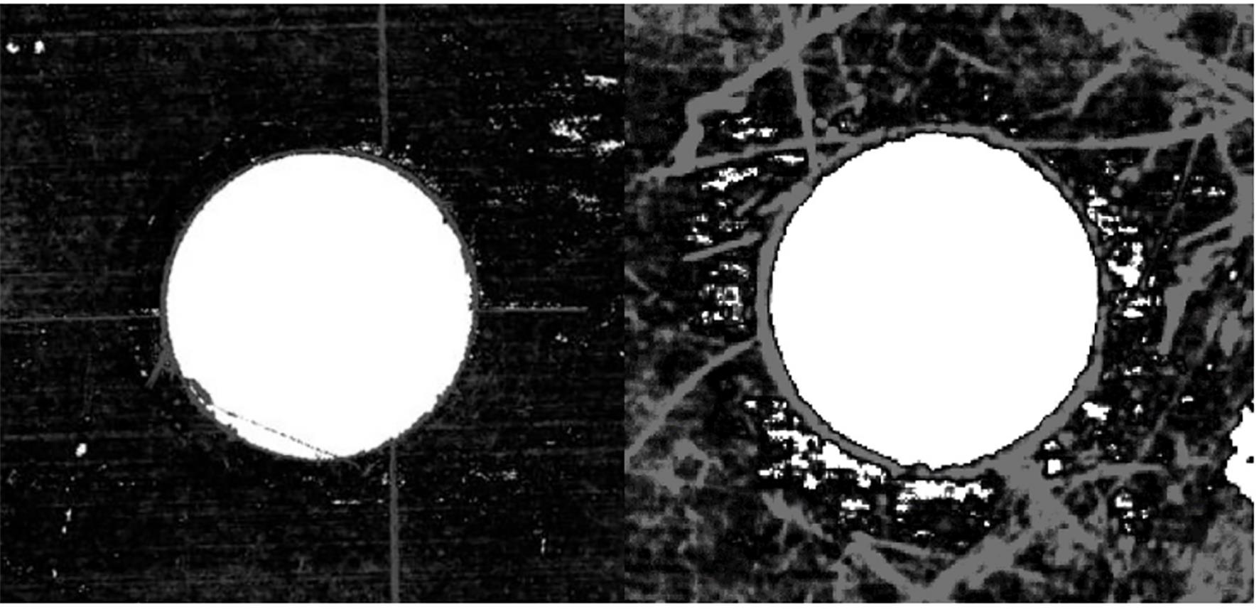 基于初步改进FT方法的显著性检测结果