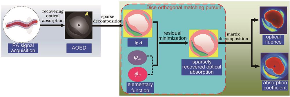 联合重建光吸收系数和光通量分布图的流程