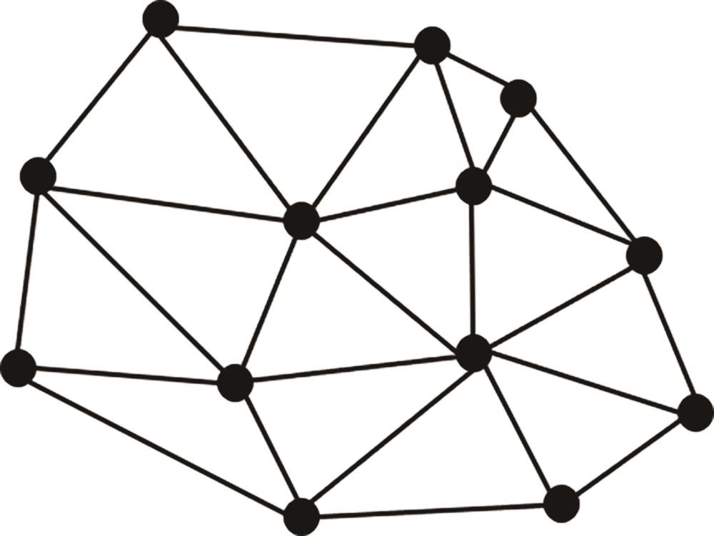 三角剖分示意图