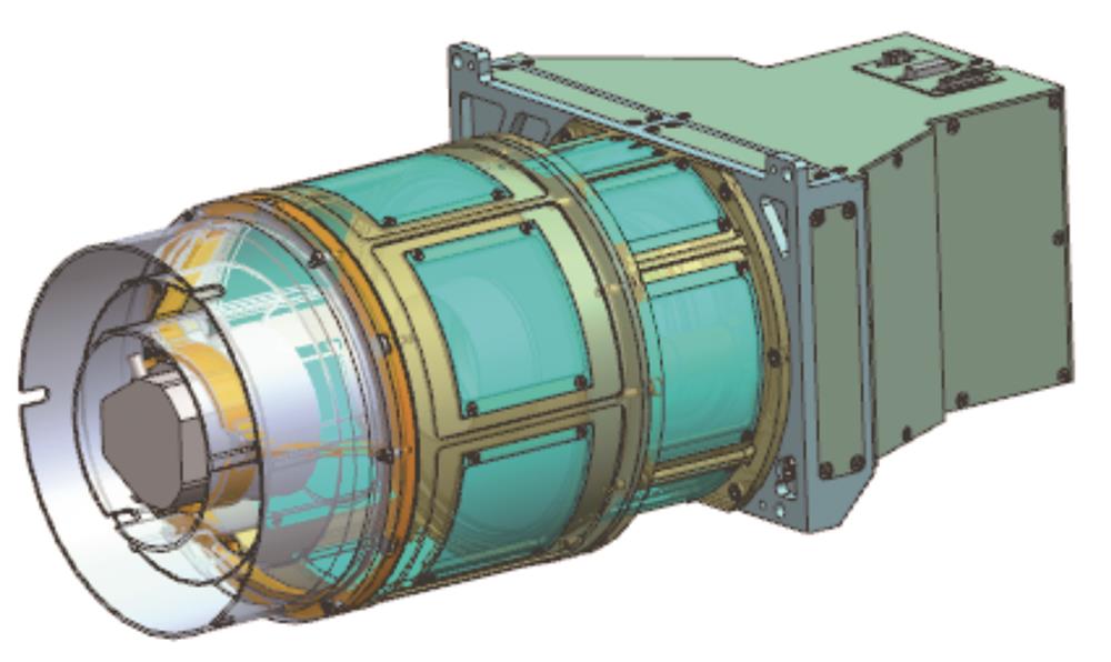 光学成像相机结构模型