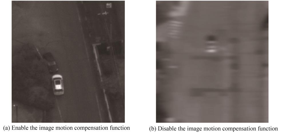 综合像移补偿外场成像试验