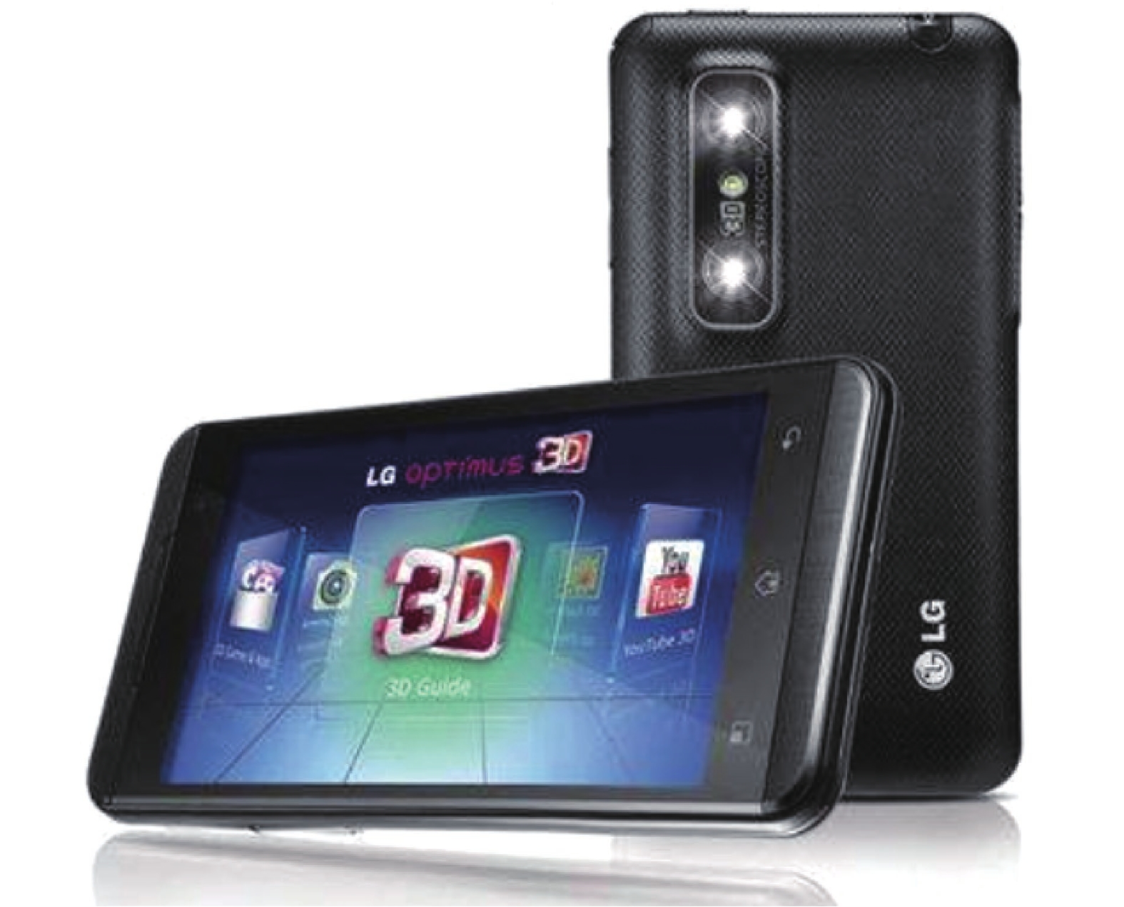 全世界第一台双摄手机LG Optimus 3 D