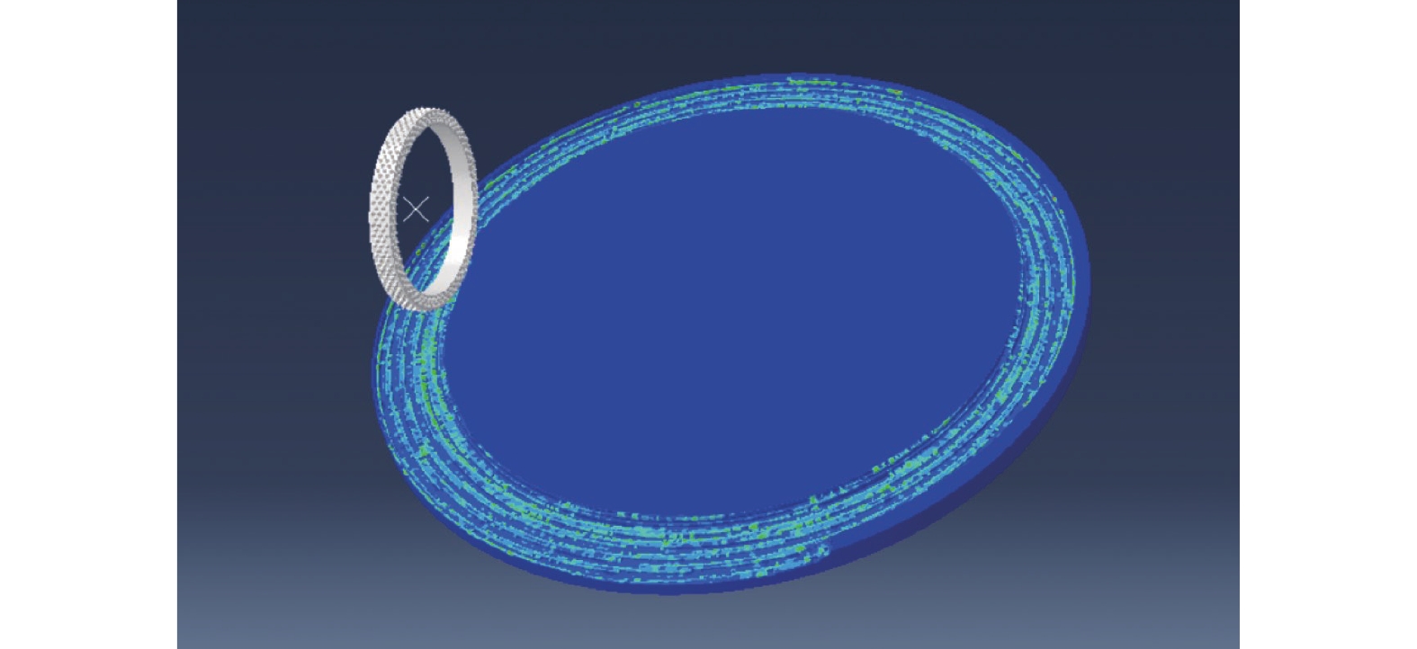 磨削仿真结果图