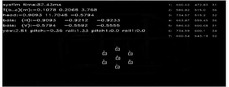 特征点识别结果