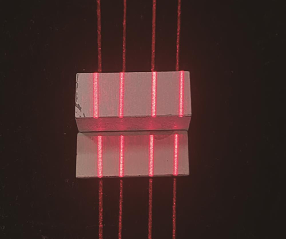 高度为1 mm和6 mm的块规