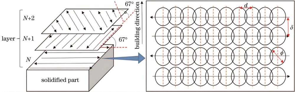 扫描策略示意图