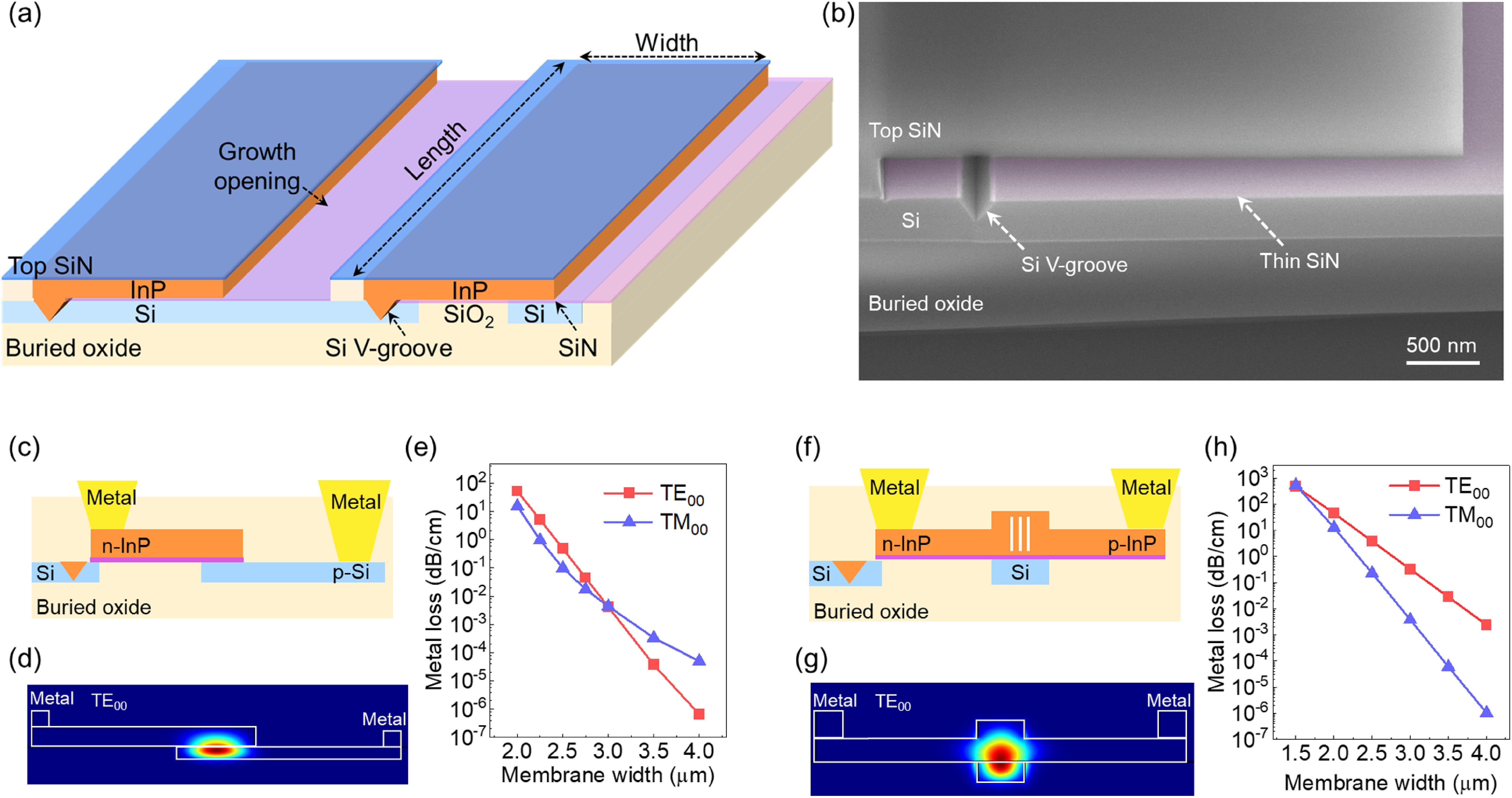 Integrating InP membranes on silicon-on-insulator via tunnel epitaxy ...