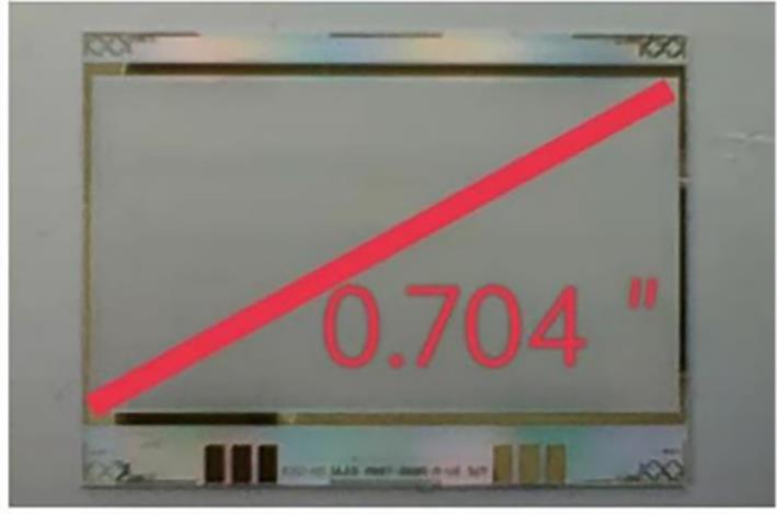 Micro-LED芯片成品图