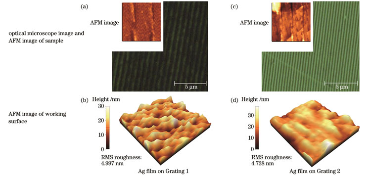不同样品的光学图像