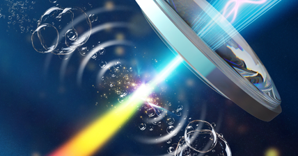 “超快激光成丝及应用”专题封面 | 中国科学院上海光机所、上海理工大学：纳米金溶液中的飞秒激光成丝研究